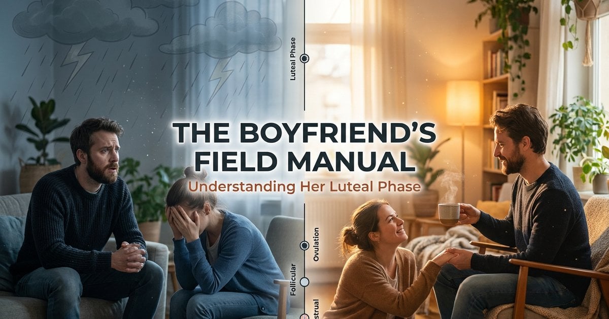 The Boyfriend’s Field Manual: Navigating Your Girlfriend’s Luteal Phase Mood
