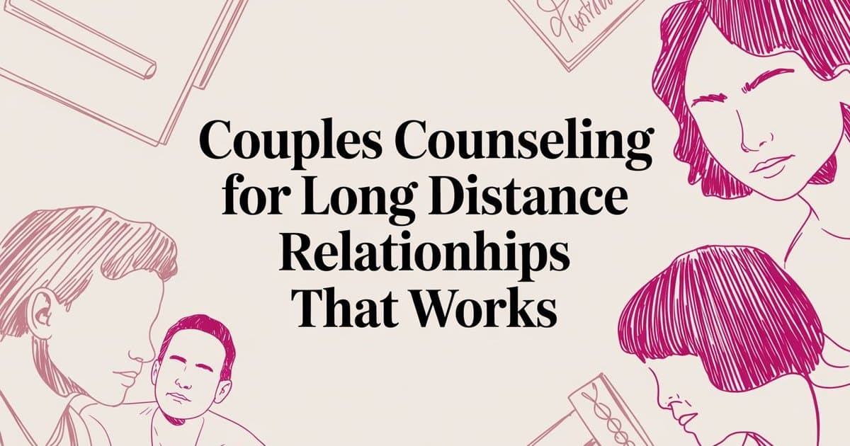 Couples Counseling For Long Distance Relationships