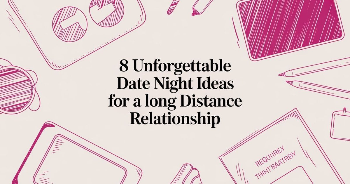 Date Night Ideas For Long Distance Relationship