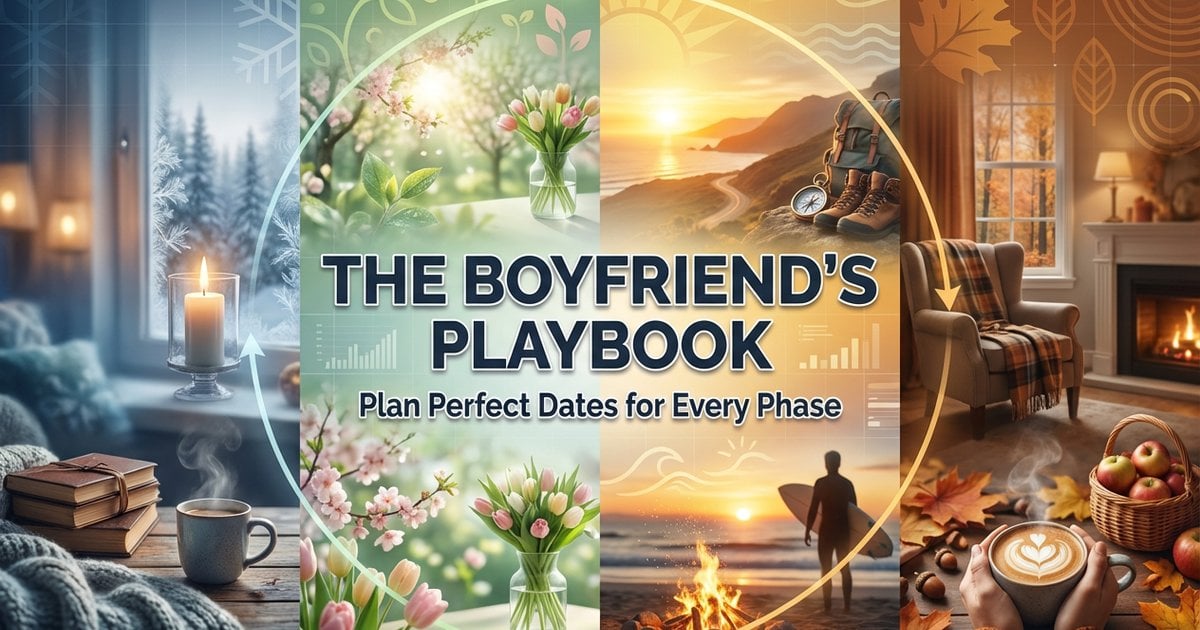 The Boyfriend’s Playbook: How to Plan the Perfect Date for Every Phase of Her Cycle