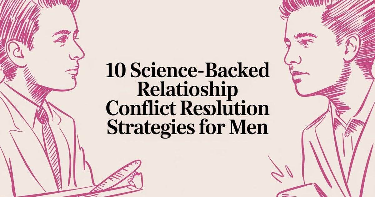 Relationship Conflict Resolution Strategies